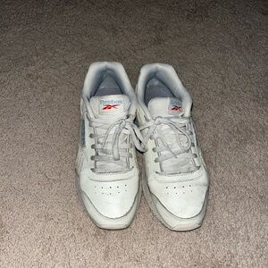 Reebok White Athletic Shoes